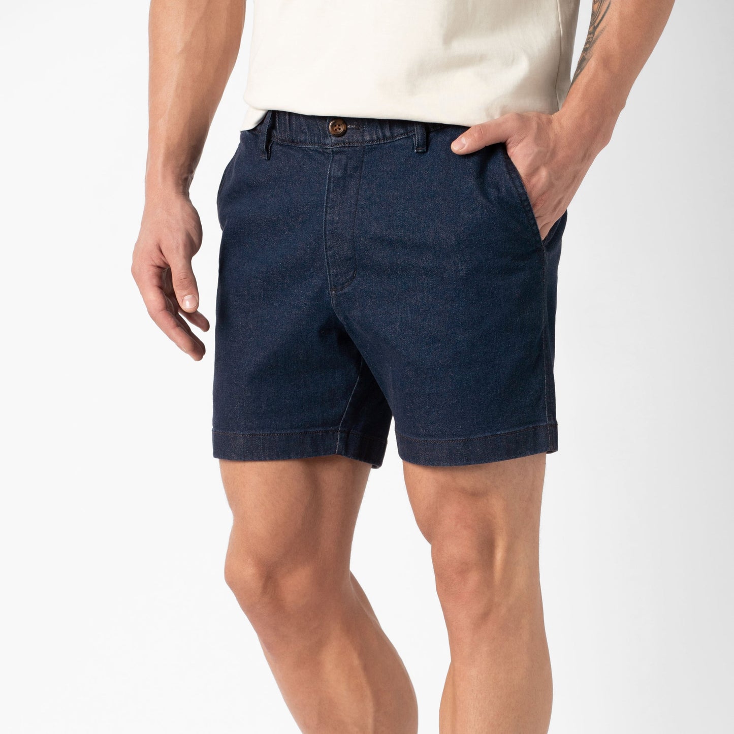 Stretch Denim Short