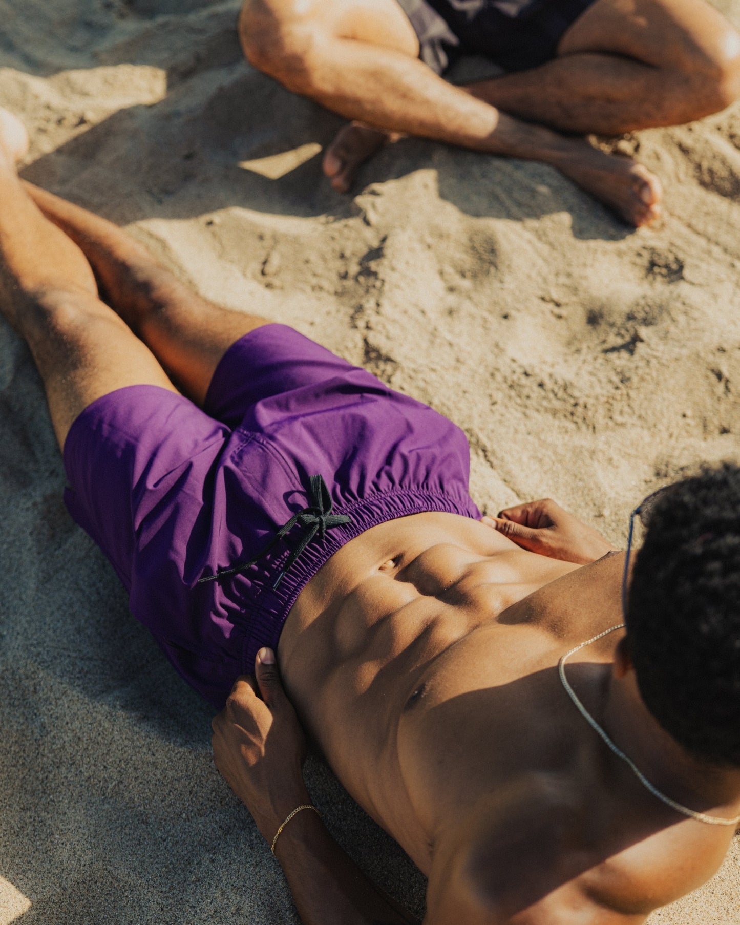 Stretch Swim Trunk Solid