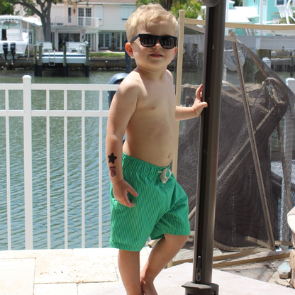 Boys Stretch Swim Trunk