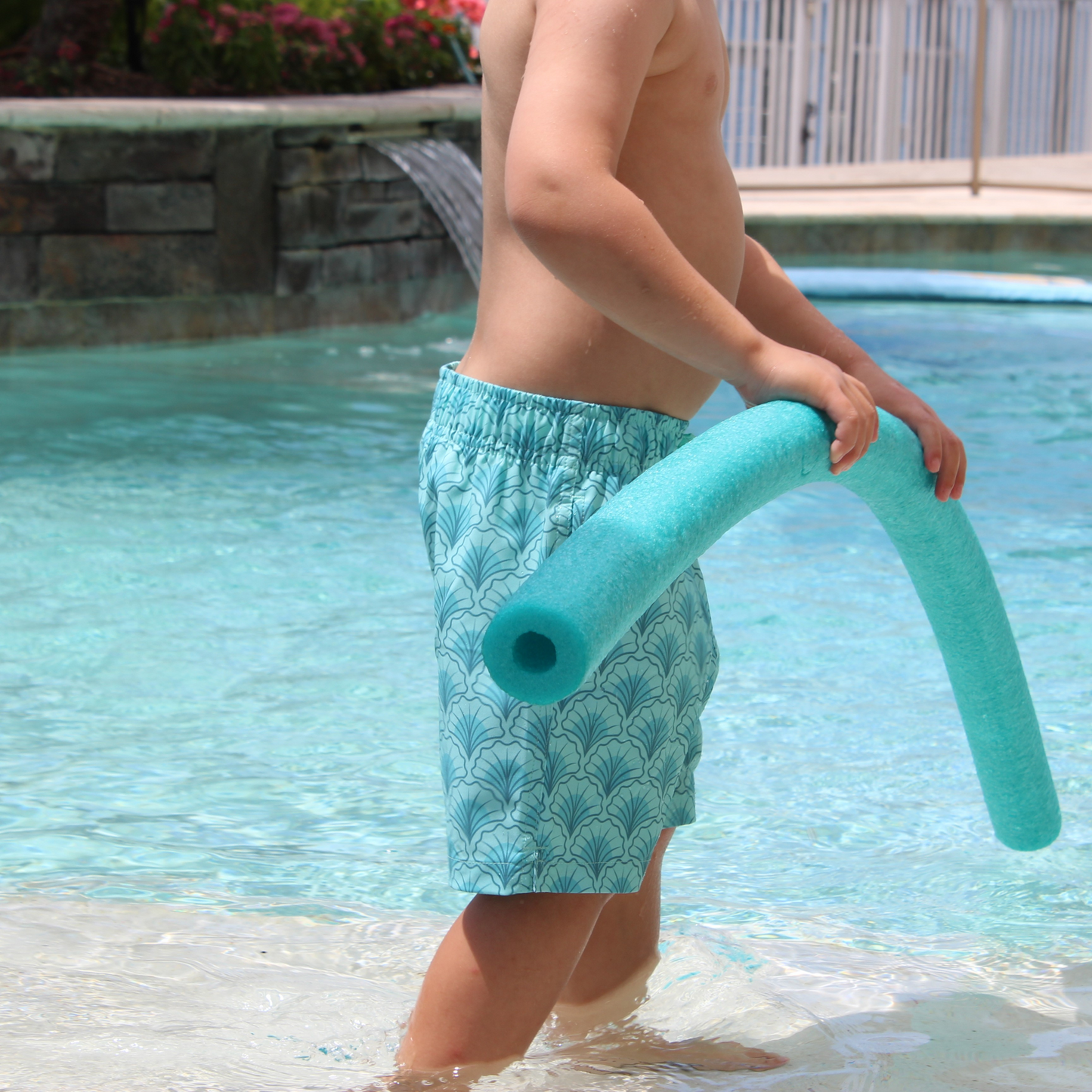Boys Stretch Swim Trunk