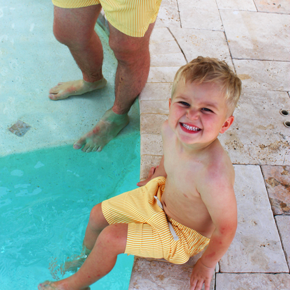 Boys Stretch Swim Trunk