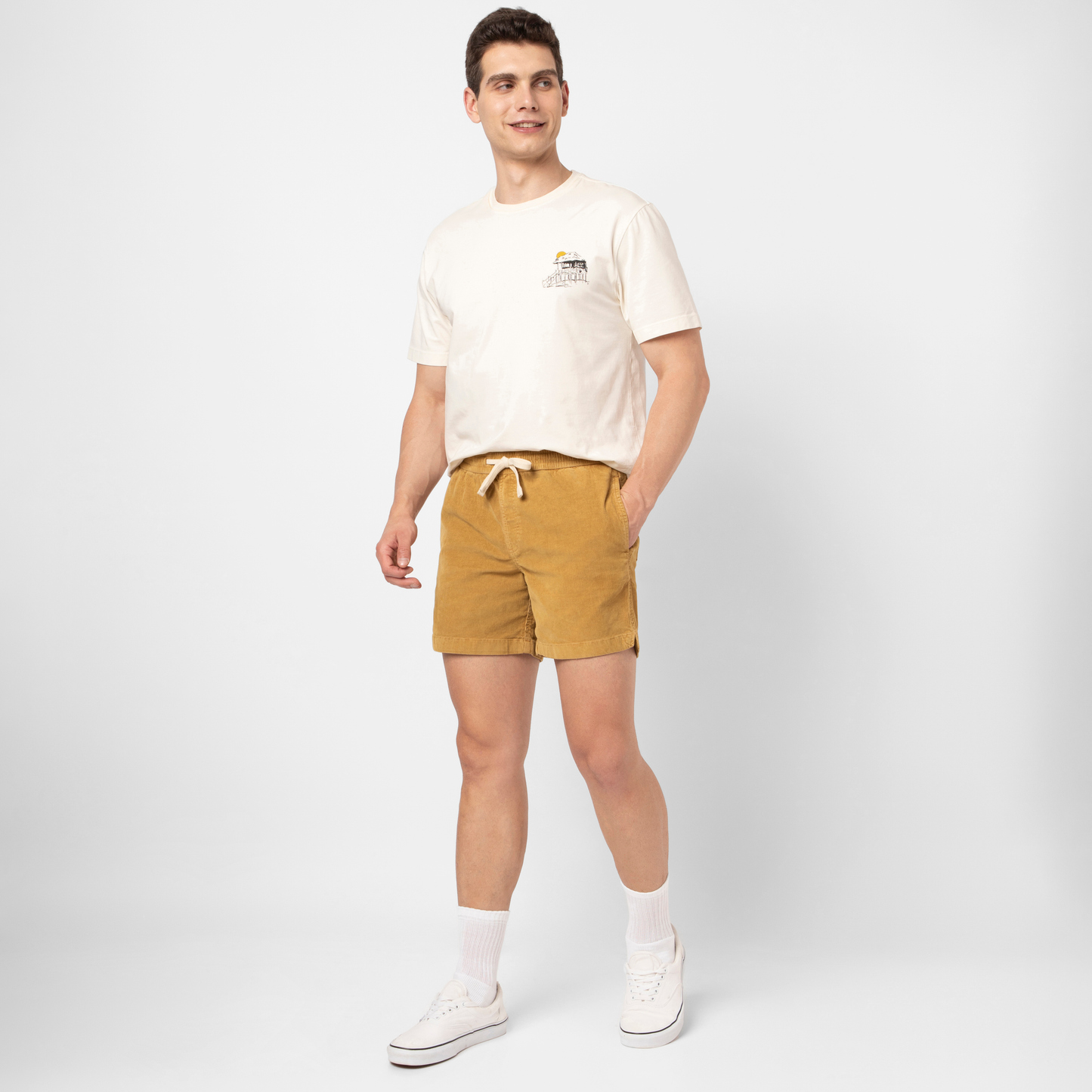 Corduroy Easy Short