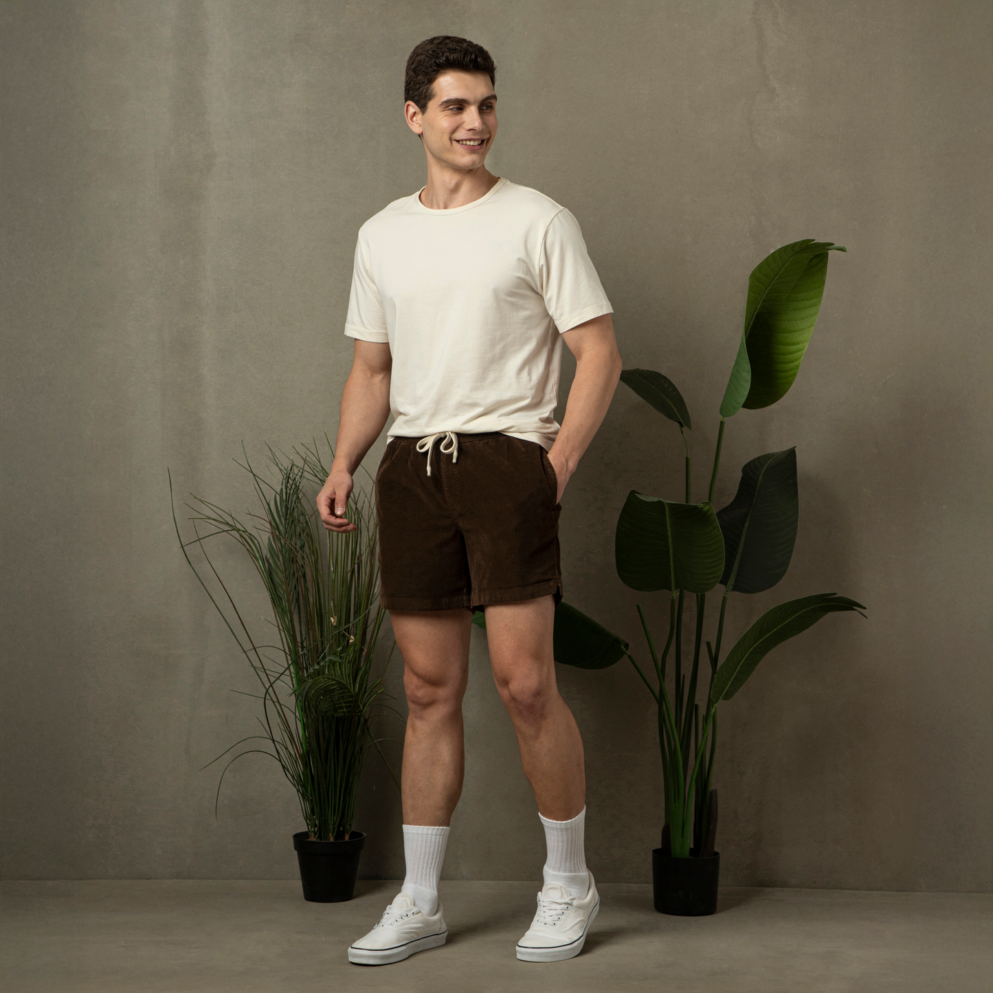 Corduroy Easy Short