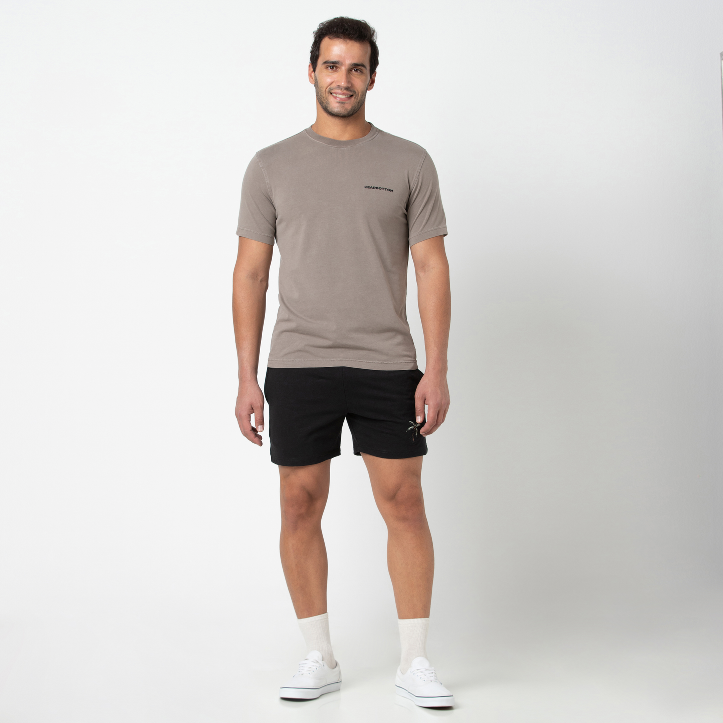 Embroidered Lounge Short