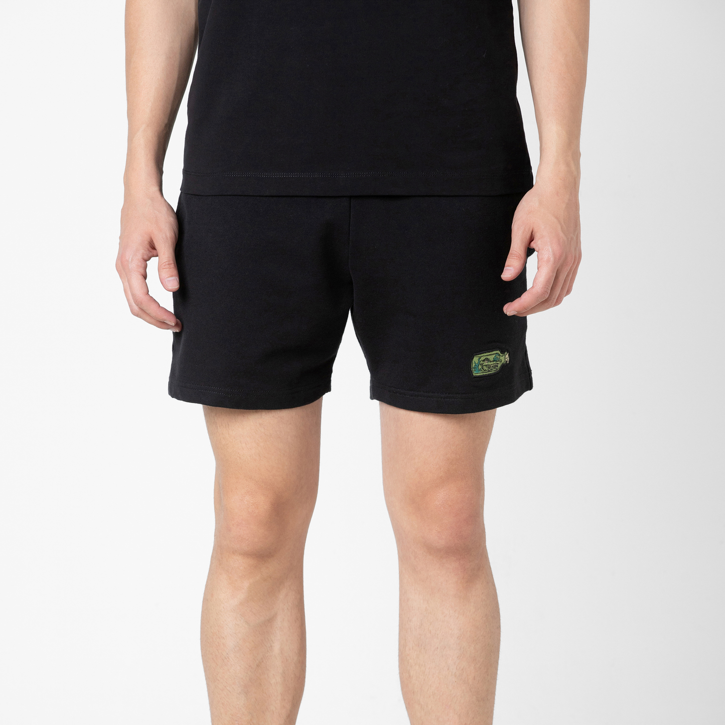 Embroidered Lounge Short