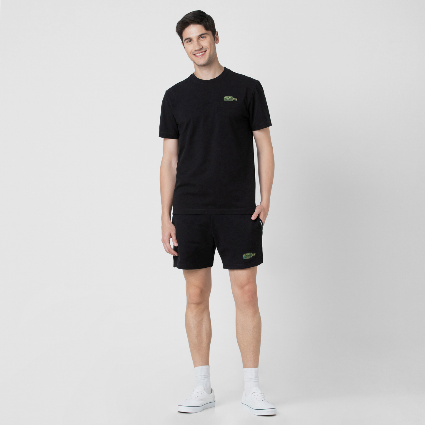Embroidered Lounge Short