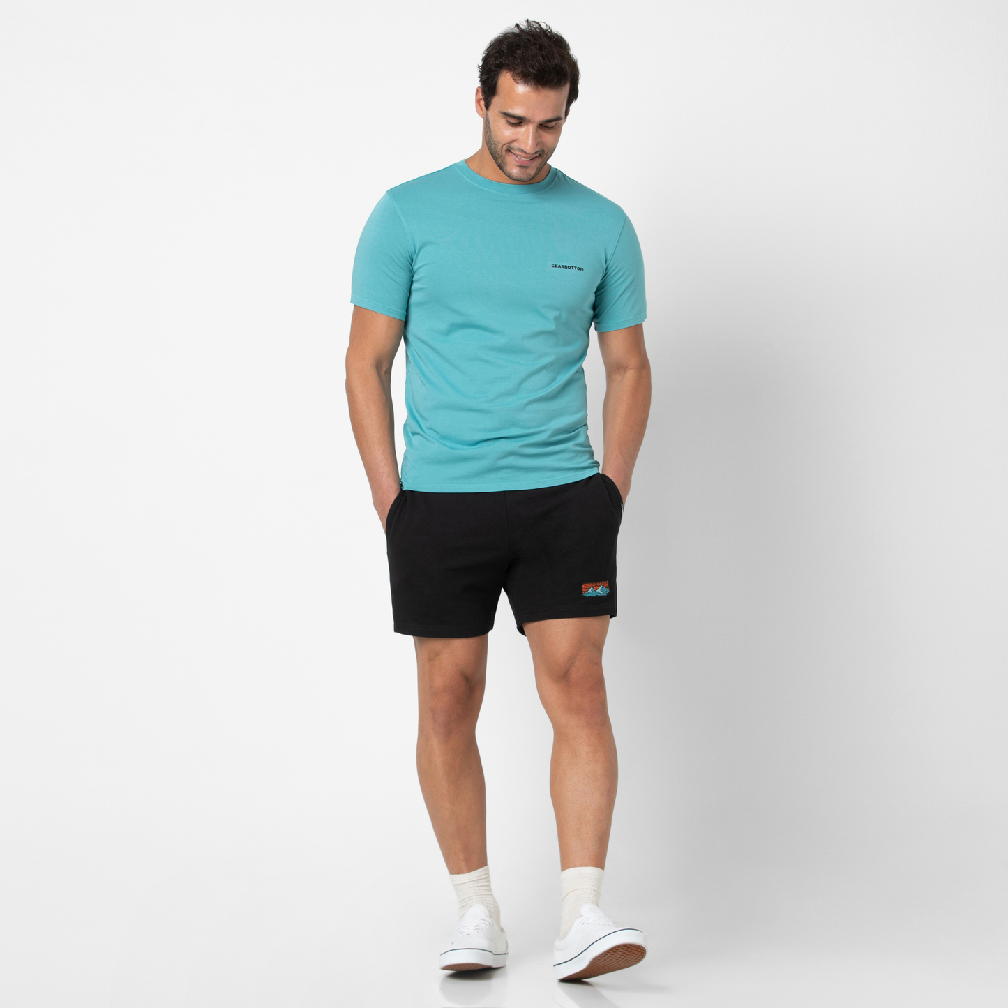 Embroidered Lounge Short