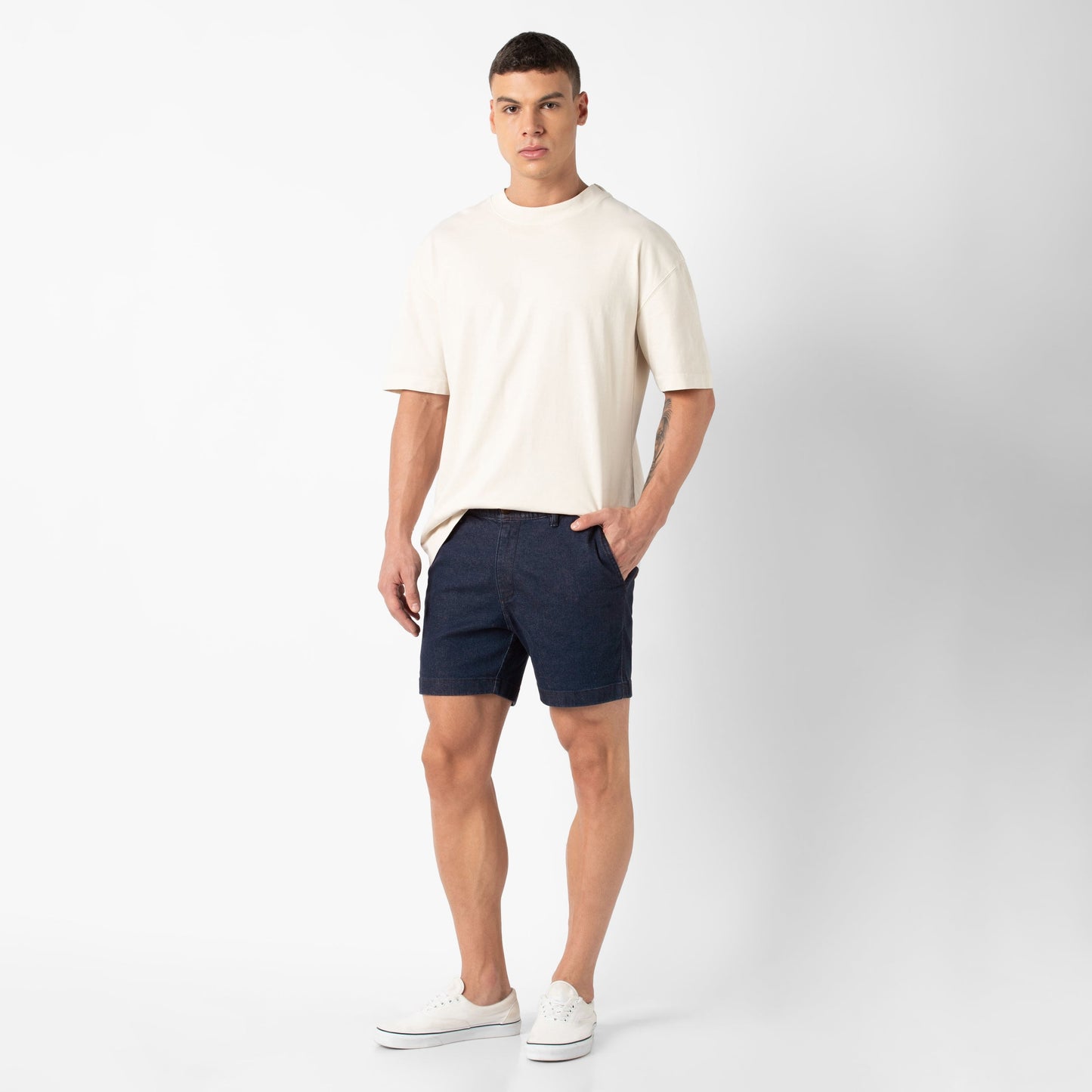 Stretch Denim Short