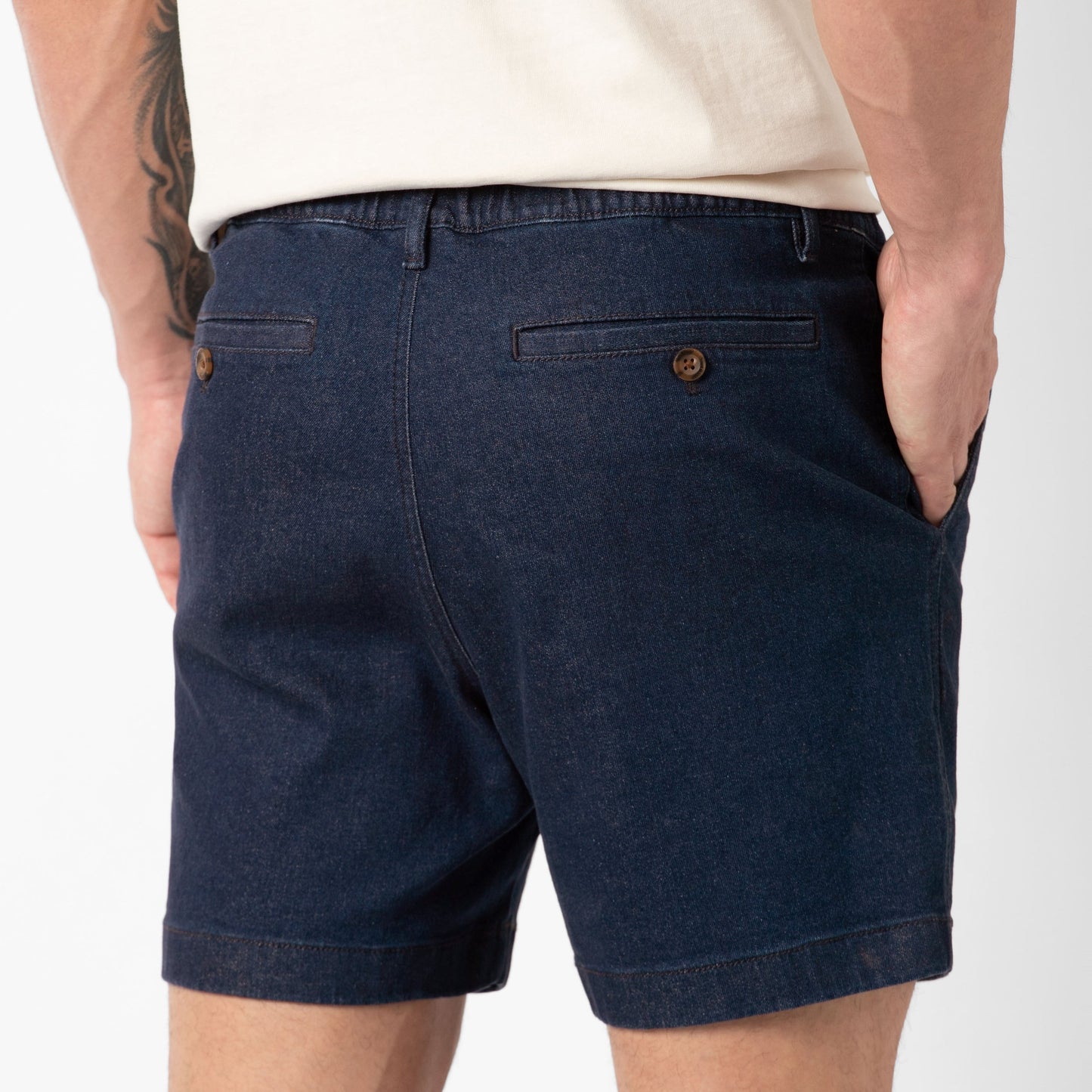 Stretch Denim Short