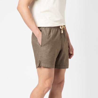 Stretch Linen Short