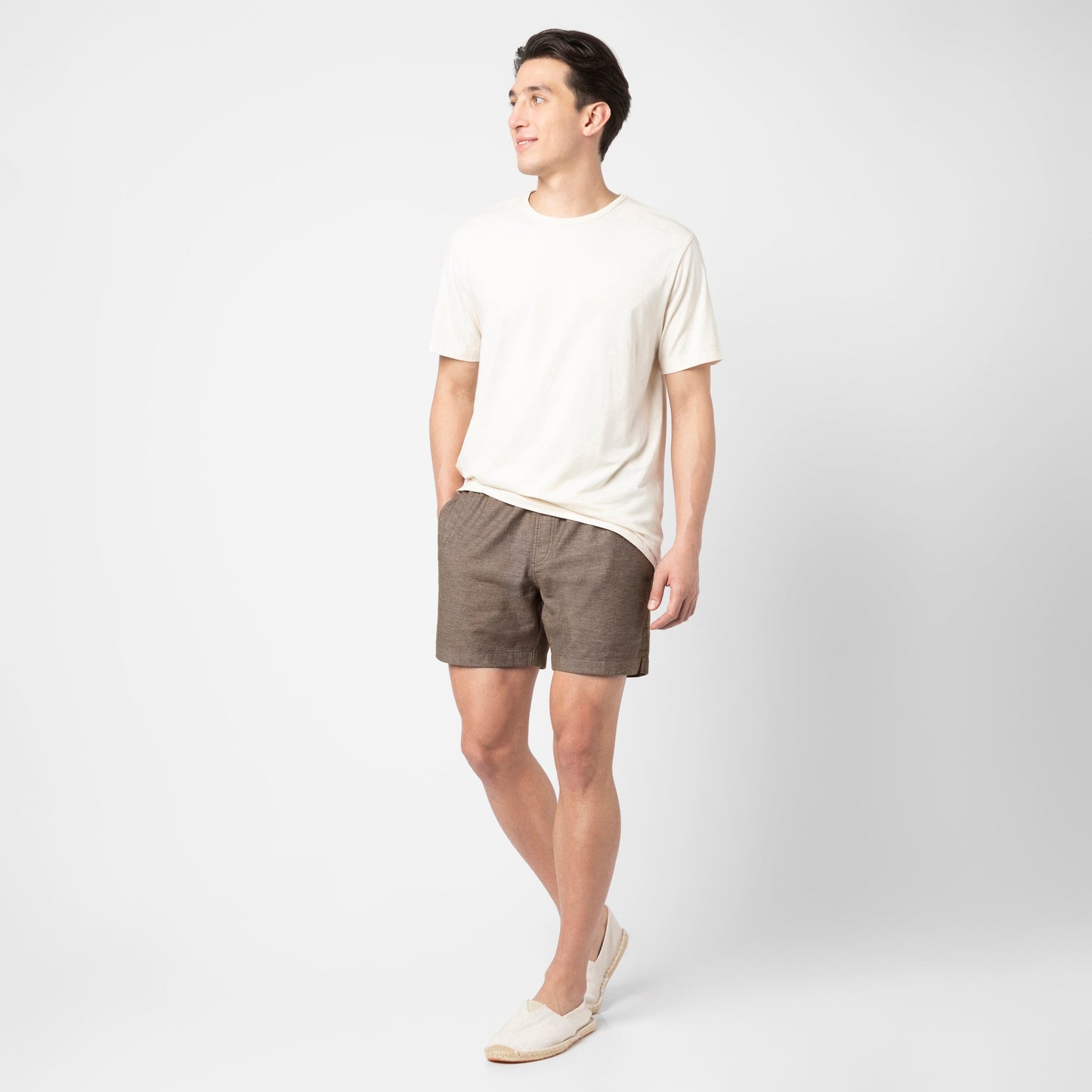 Stretch Linen Short