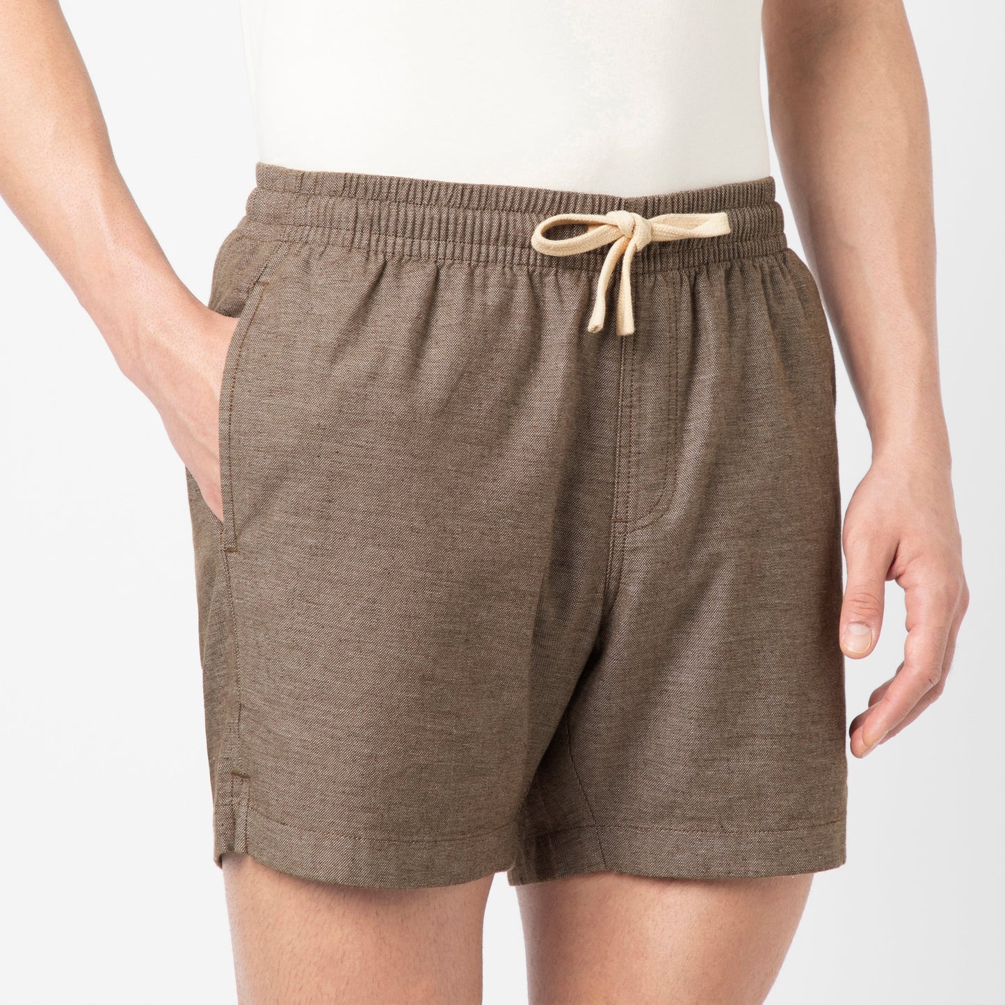 Stretch Linen Short