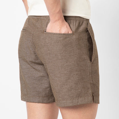 Stretch Linen Short