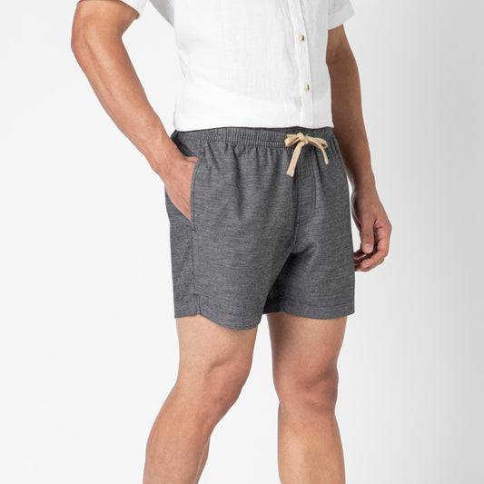 Stretch Linen Short