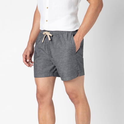 Stretch Linen Short