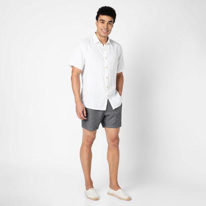 Stretch Linen Short