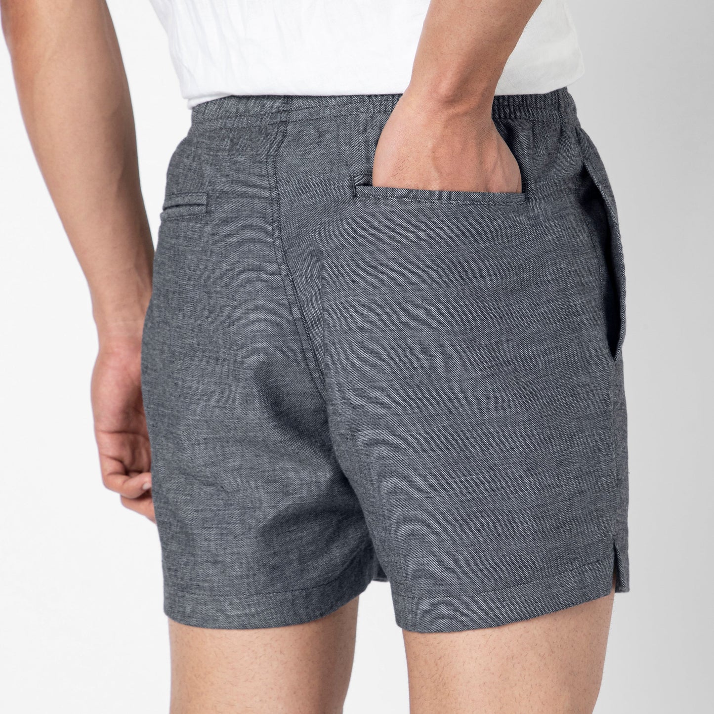 Stretch Linen Short