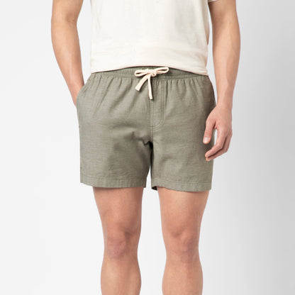 Stretch Linen Short