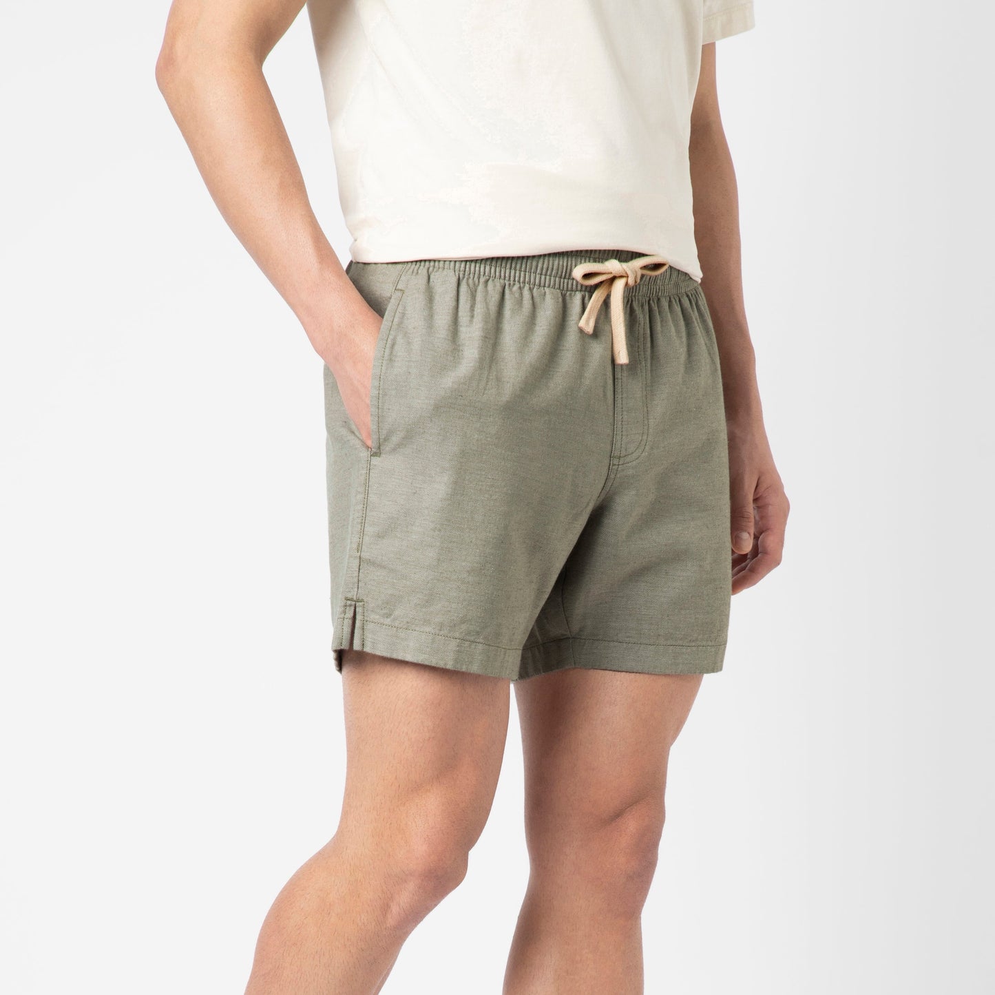 Stretch Linen Short