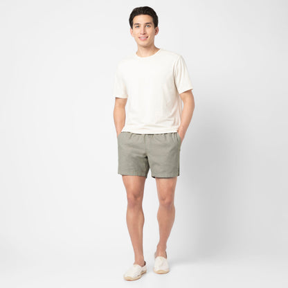 Stretch Linen Short