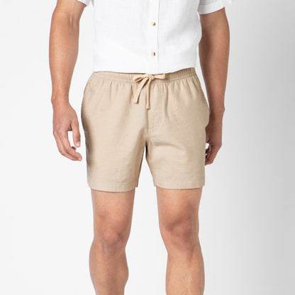 Stretch Linen Short