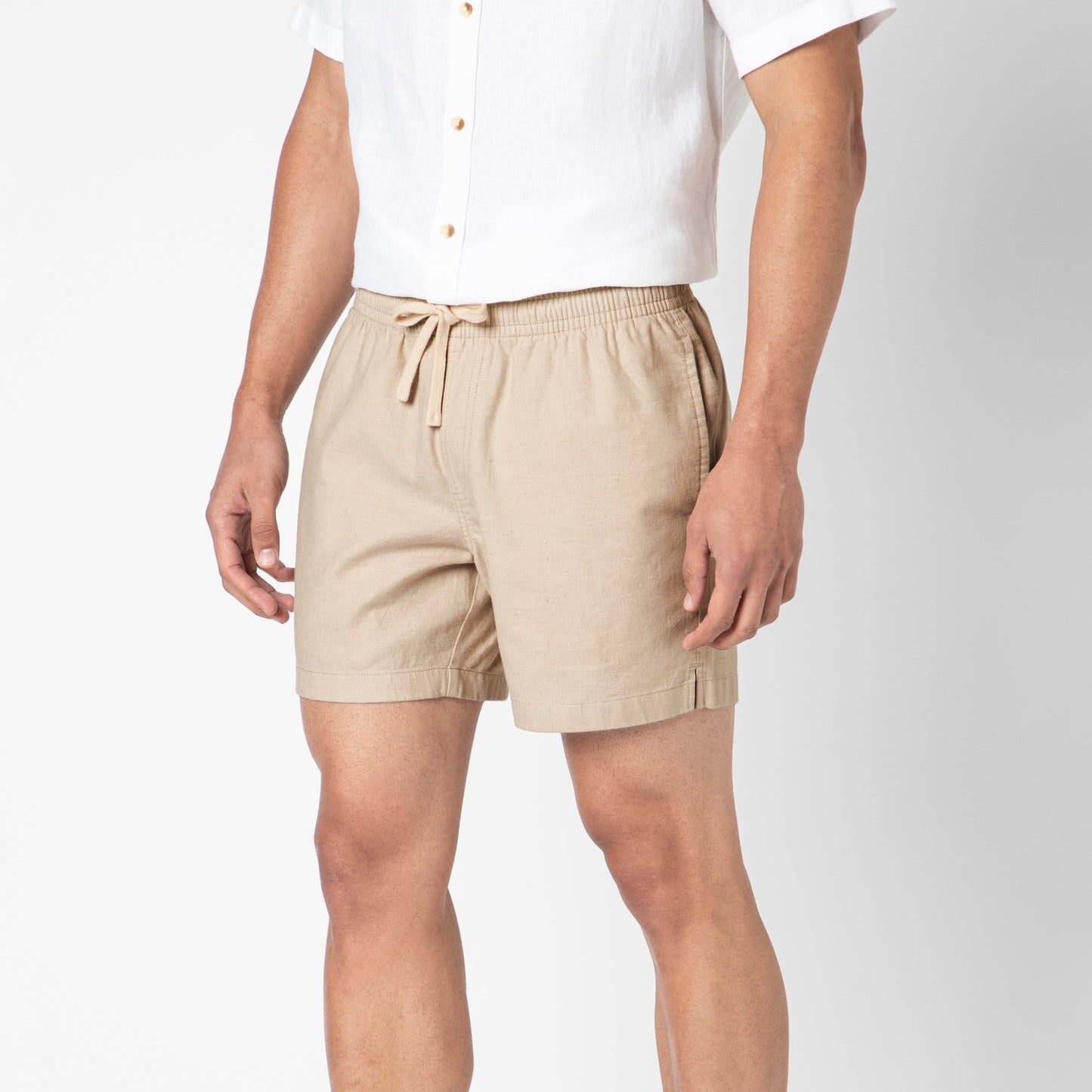 Stretch Linen Short