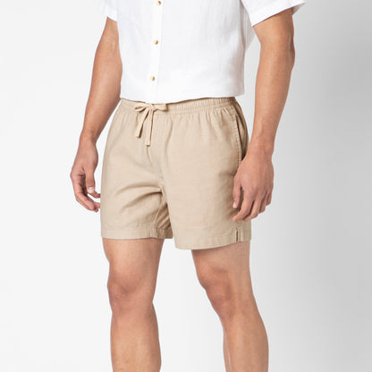 Stretch Linen Short