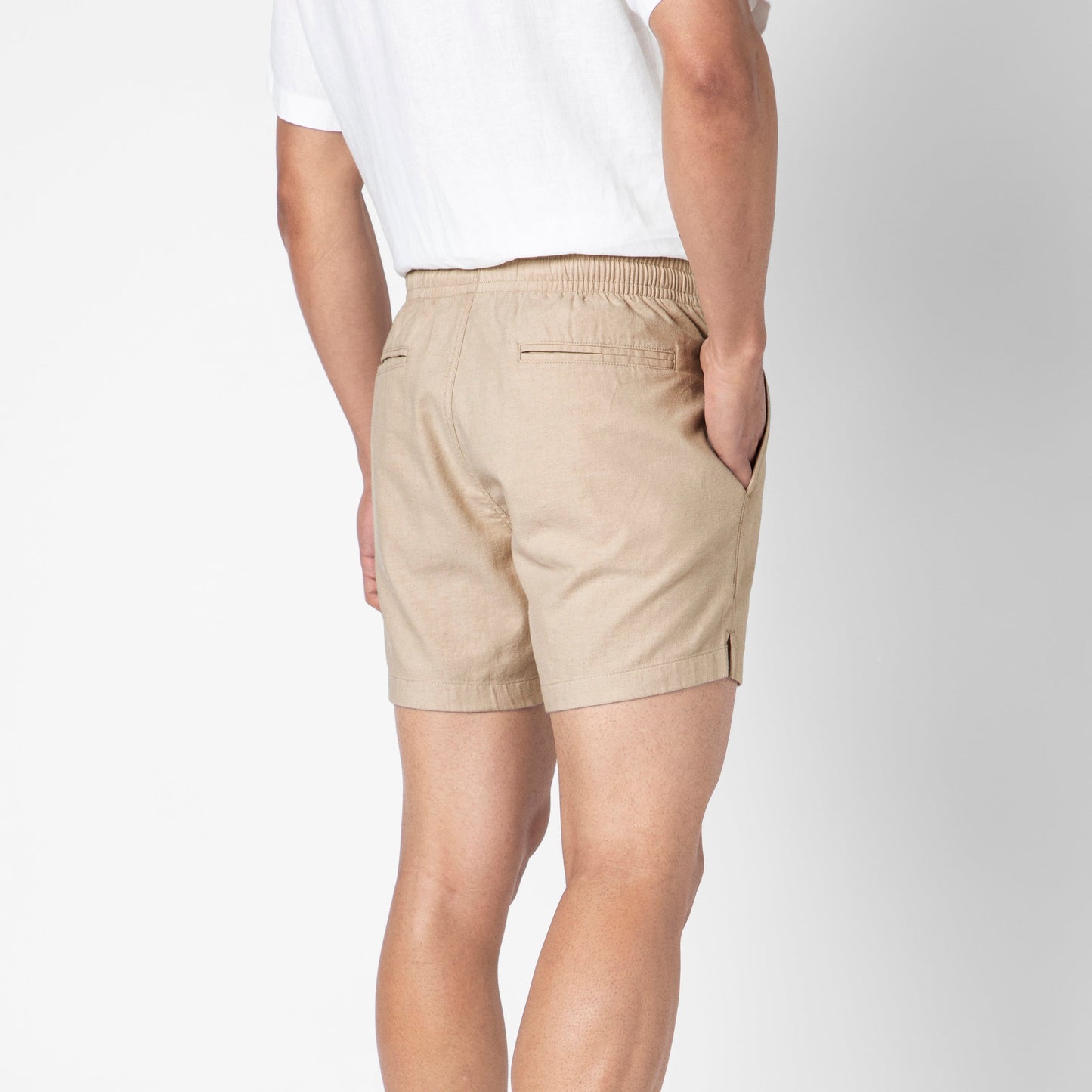 Stretch Linen Short