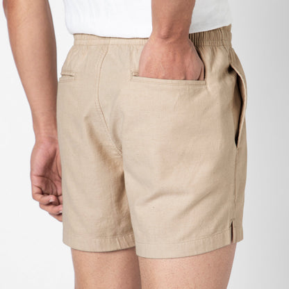Stretch Linen Short