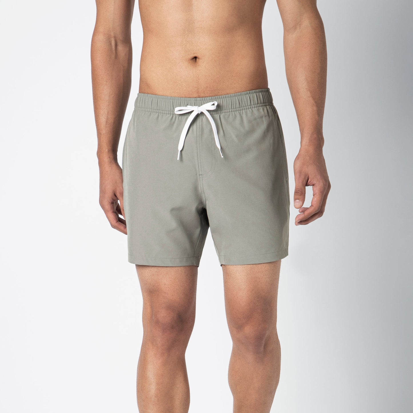 Stretch Swim Trunk Solid
