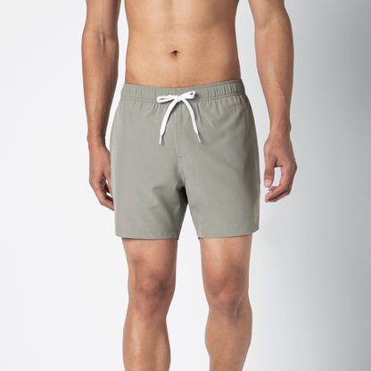 Stretch Swim Trunk Solid