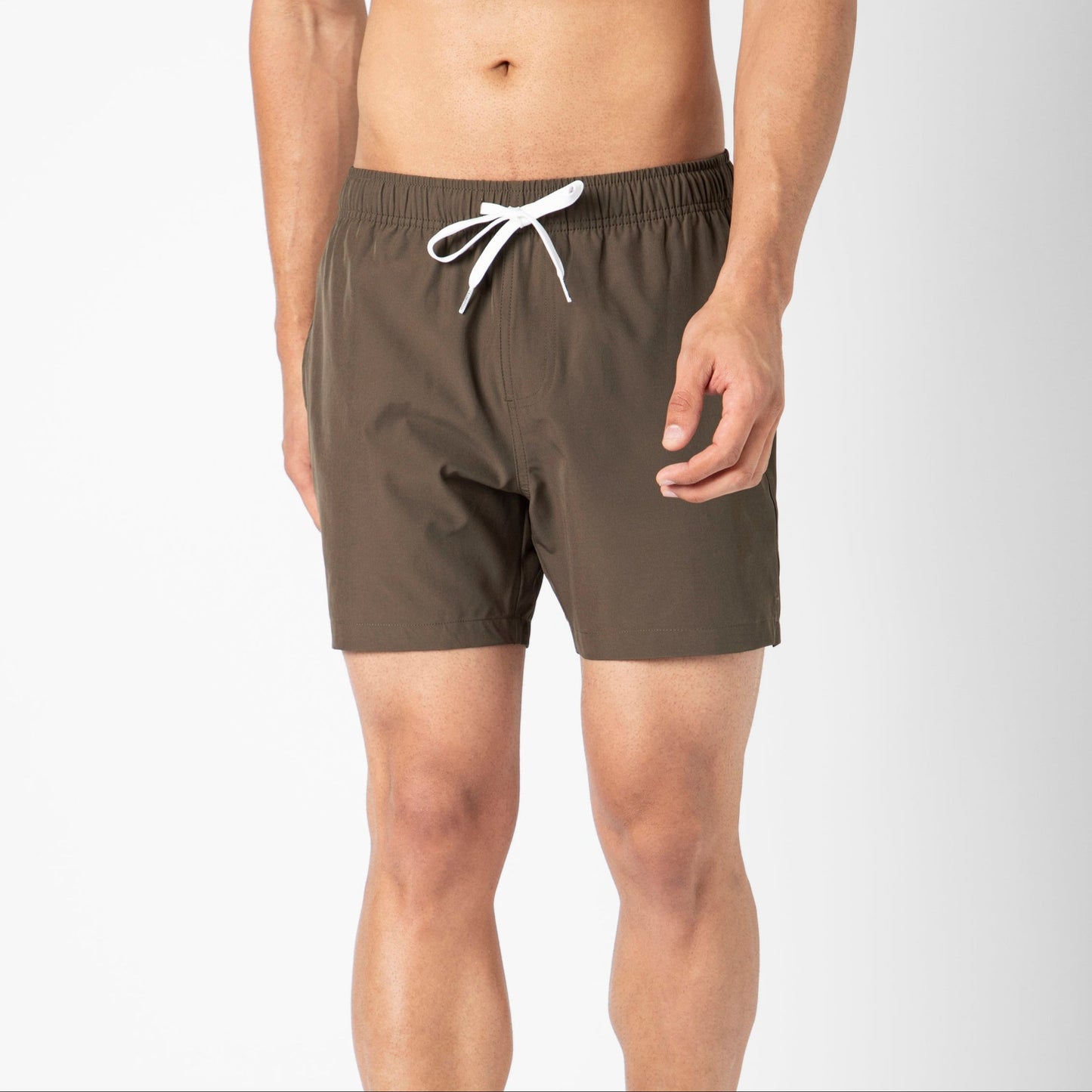 Stretch Swim Trunk Solid
