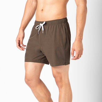 Stretch Swim Trunk Solid