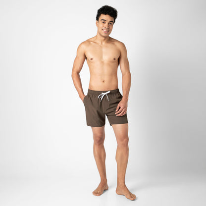 Stretch Swim Trunk Solid