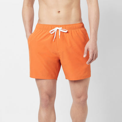 Stretch Swim Trunk Solid