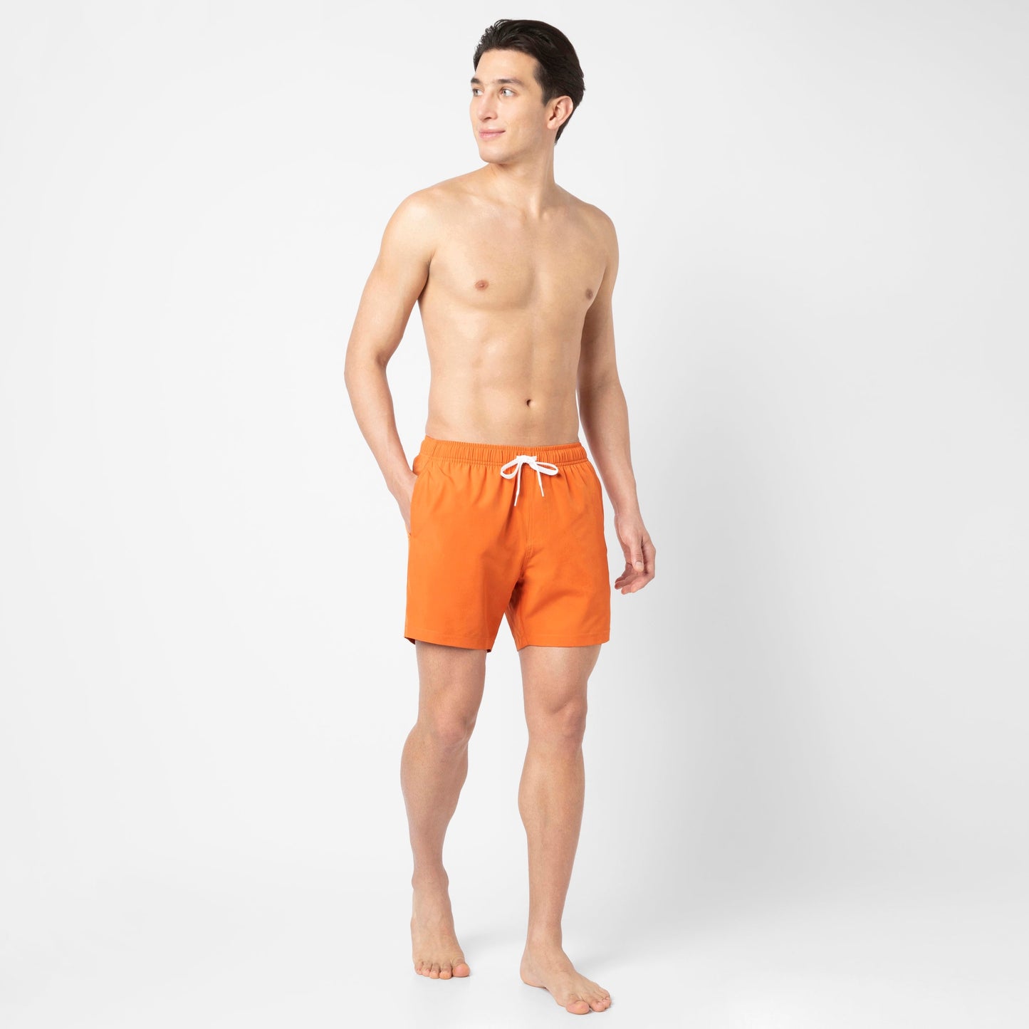 Stretch Swim Trunk Solid