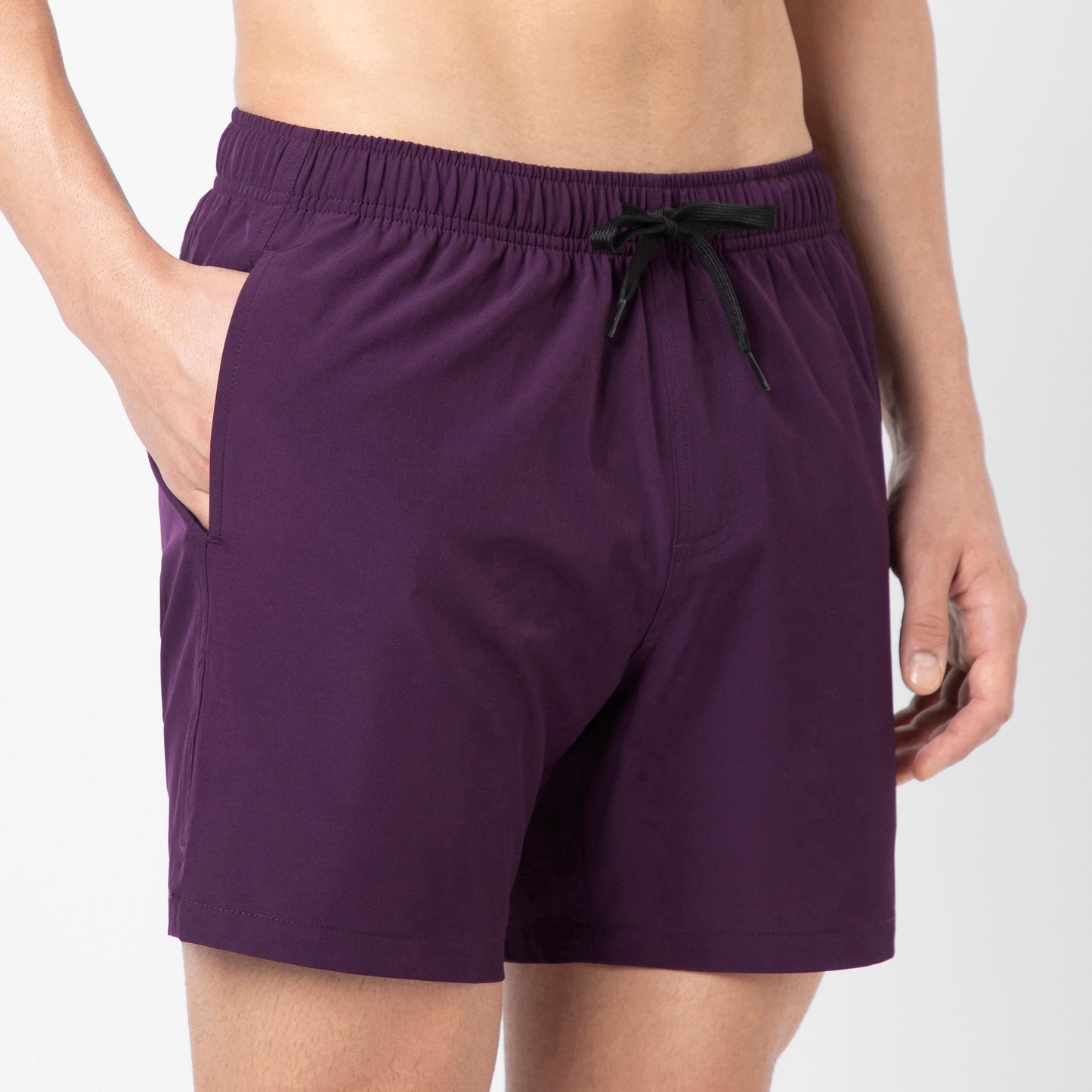 Stretch Swim Trunk Solid