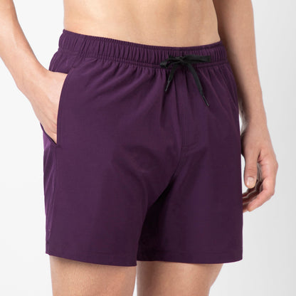 Stretch Swim Trunk Solid