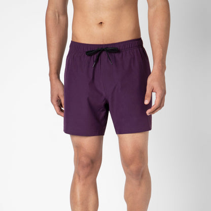 Stretch Swim Trunk Solid