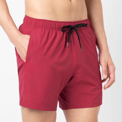Stretch Swim Trunk Solid