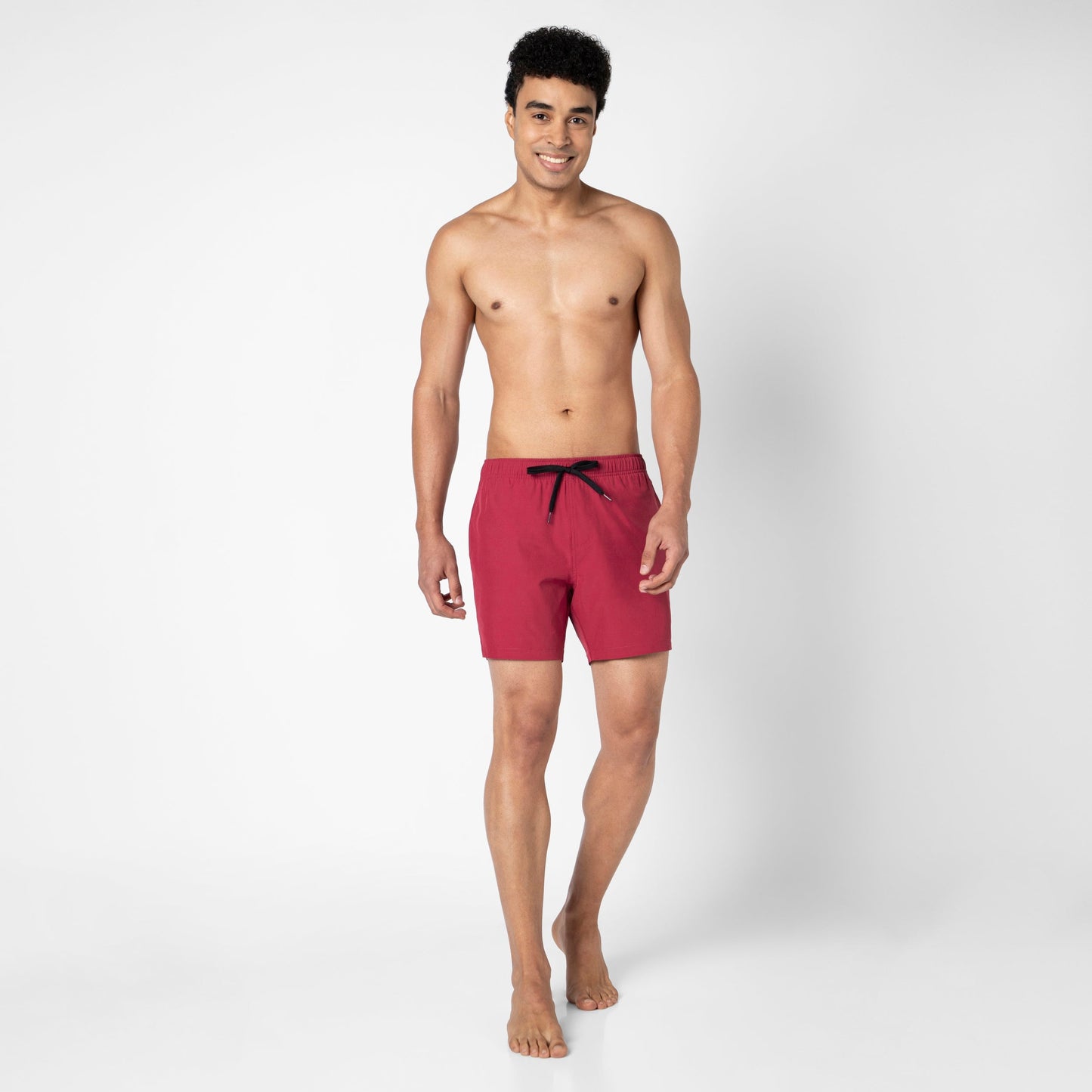 Stretch Swim Trunk Solid