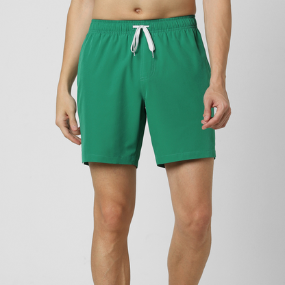 Stretch Swim Trunk Solid