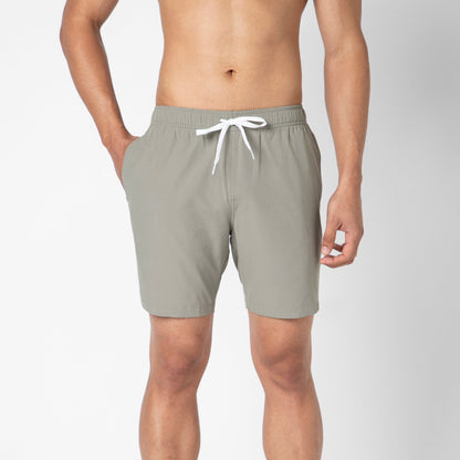 Stretch Swim Trunk Solid