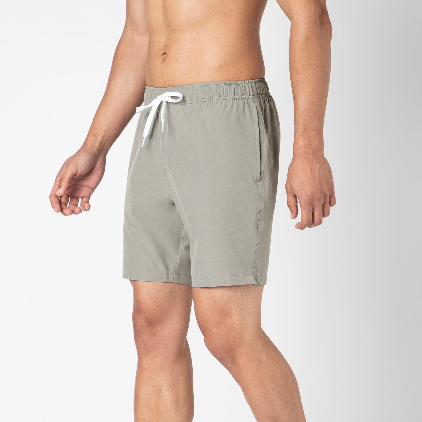 Stretch Swim Trunk Solid