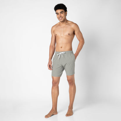 Stretch Swim Trunk Solid