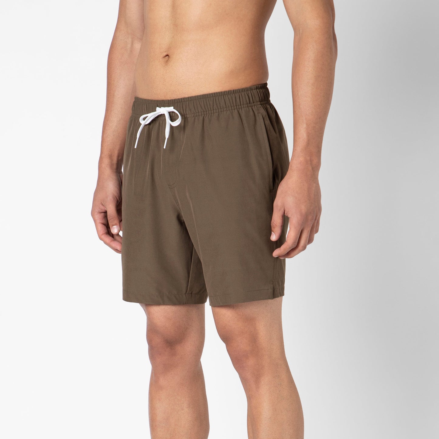 Stretch Swim Trunk Solid