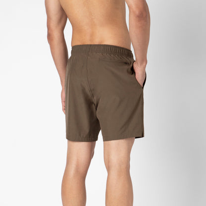 Stretch Swim Trunk Solid