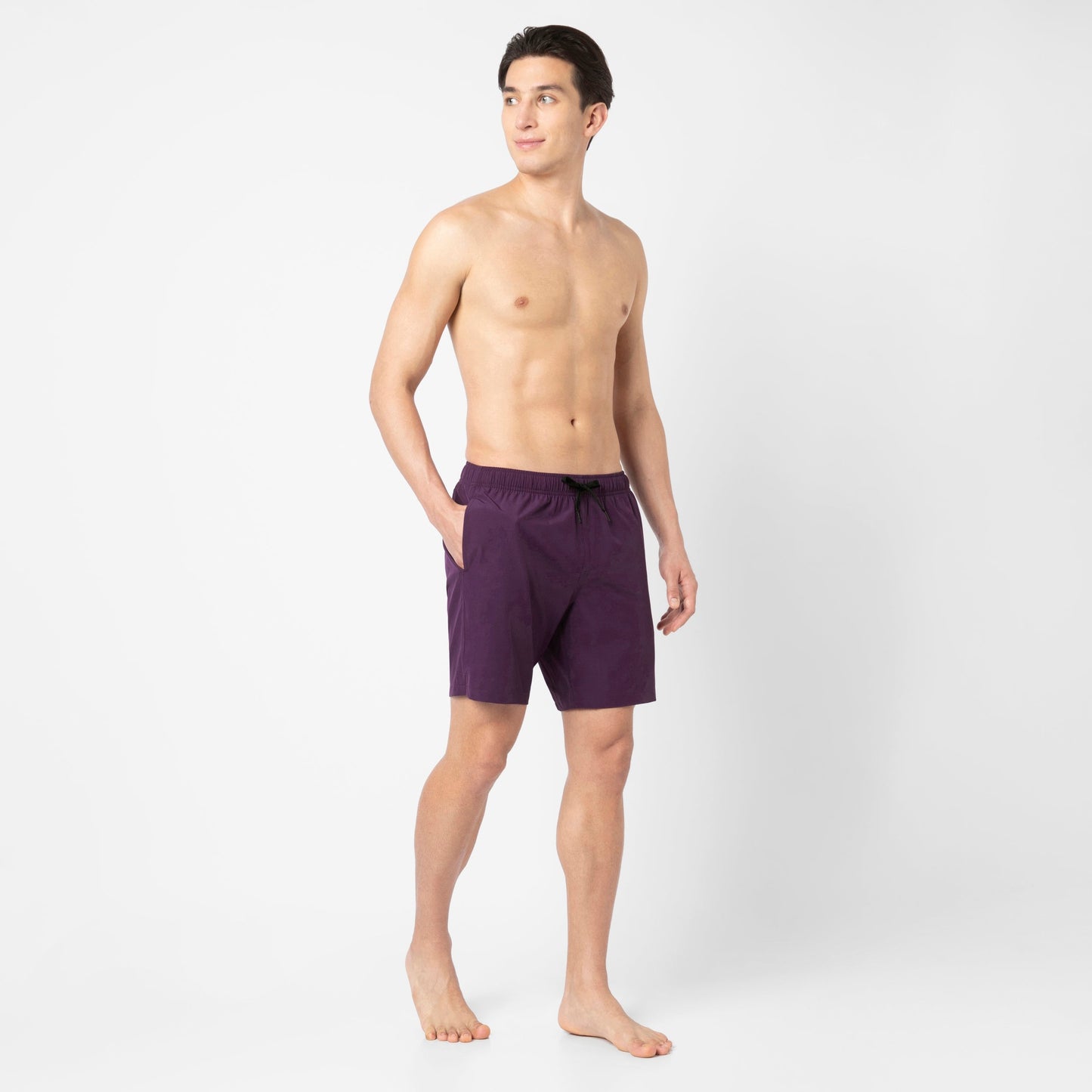 Stretch Swim Trunk Solid
