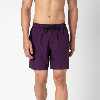 Stretch Swim Trunk Solid