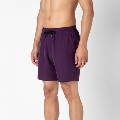 Stretch Swim Trunk Solid